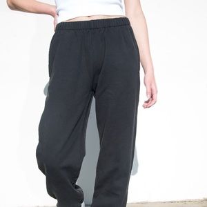 Brandy Melville Rosa Sweatpants Black